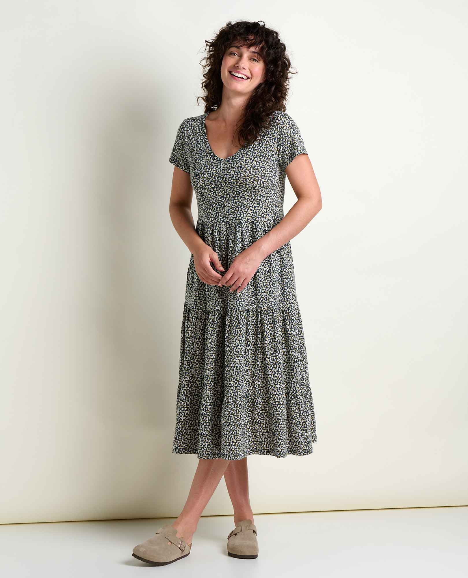 Marley Tiered Midi Dress