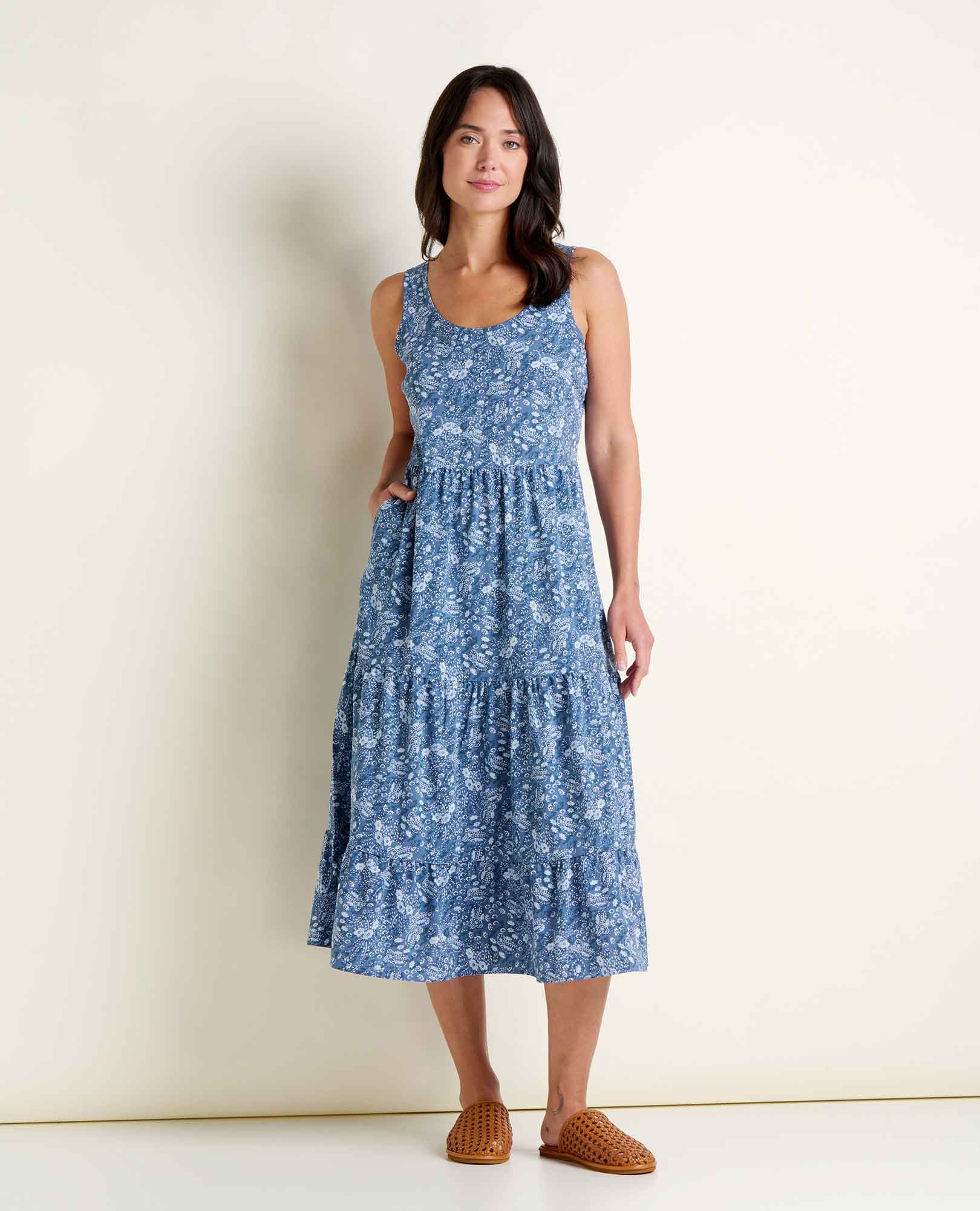 Sunkissed Sunsana Midi Dress